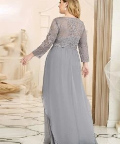 Ever-Pretty US SHOP BY OCCASION Plus Size Classic Long Sleeve Floral Lace Formal Bridesmaid Dress 51 Ever-Pretty US SHOP BY OCCASION Plus Size Classic Long Sleeve Floral Lace Formal Bridesmaid Dress