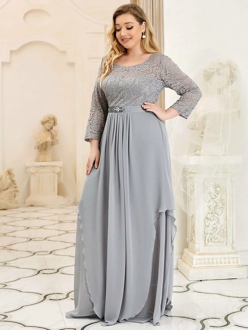 Ever-Pretty US SHOP BY OCCASION Plus Size Classic Long Sleeve Floral Lace Formal Bridesmaid Dress 19 Ever-Pretty US SHOP BY OCCASION Plus Size Classic Long Sleeve Floral Lace Formal Bridesmaid Dress