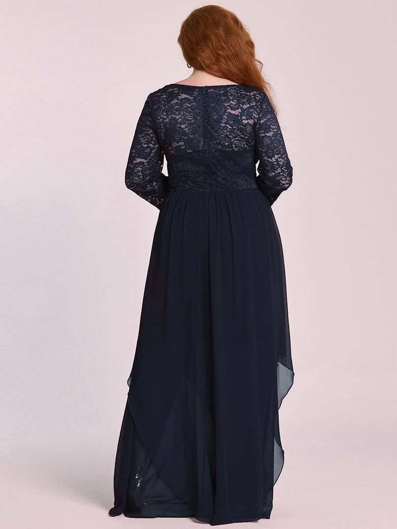 Ever-Pretty US SHOP BY OCCASION Plus Size Classic Long Sleeve Floral Lace Formal Bridesmaid Dress 7 Ever-Pretty US SHOP BY OCCASION Plus Size Classic Long Sleeve Floral Lace Formal Bridesmaid Dress