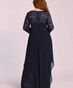 Ever-Pretty US Classic Floral Lace Bridesmaid Dress With Long Sleeve SHOP BY OCCASION