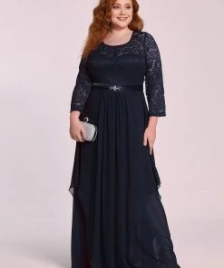 Ever-Pretty US SHOP BY OCCASION Plus Size Classic Long Sleeve Floral Lace Formal Bridesmaid Dress 40 Ever-Pretty US SHOP BY OCCASION Plus Size Classic Long Sleeve Floral Lace Formal Bridesmaid Dress