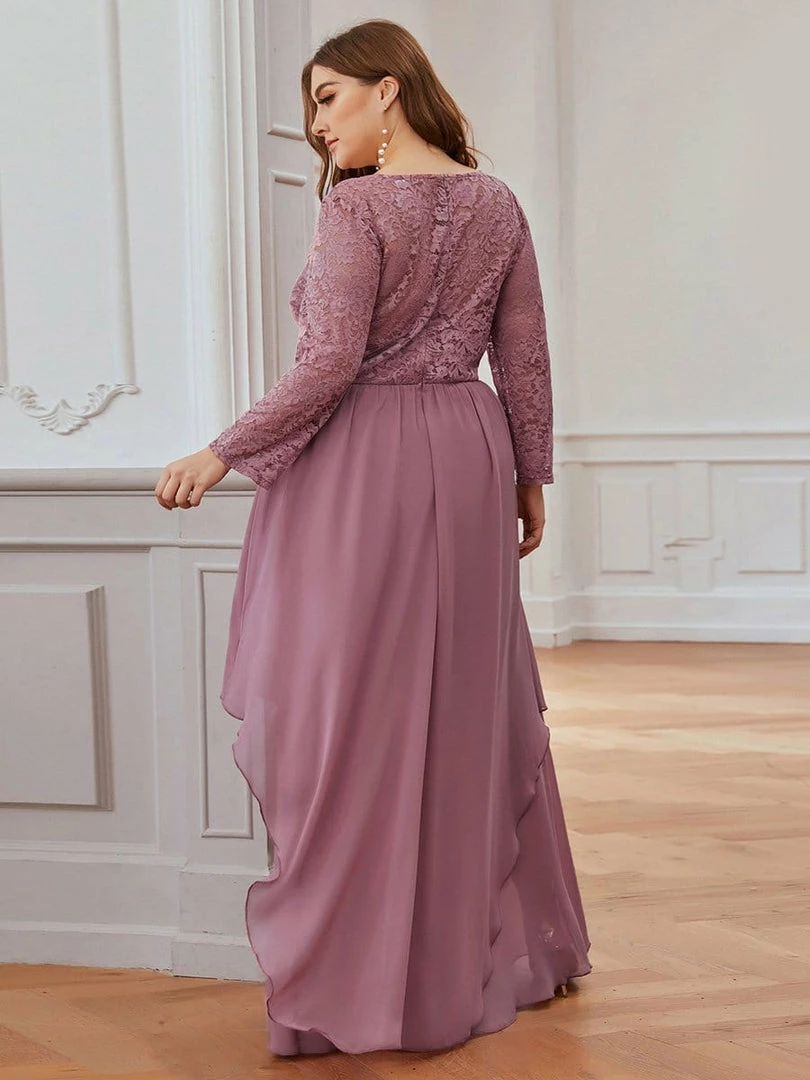 Ever-Pretty US SHOP BY OCCASION Plus Size Classic Long Sleeve Floral Lace Formal Bridesmaid Dress 27 Ever-Pretty US SHOP BY OCCASION Plus Size Classic Long Sleeve Floral Lace Formal Bridesmaid Dress