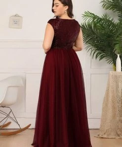 Ever-Pretty US Floor Length Deep V Neck Sequin Prom Dresses For Women SHOP BY OCCASION 37 Ever-Pretty US Floor Length Deep V Neck Sequin Prom Dresses For Women SHOP BY OCCASION