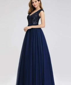 Ever-Pretty US Floor Length Deep V Neck Sequin Prom Dresses For Women SHOP BY OCCASION 48 Ever-Pretty US Floor Length Deep V Neck Sequin Prom Dresses For Women SHOP BY OCCASION