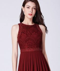 Ever-Pretty US Sleeveless Lace Bodice Empire Waist Long A Line Bridesmaid Dress 23 Ever-Pretty US Sleeveless Lace Bodice Empire Waist Long A Line Bridesmaid Dress