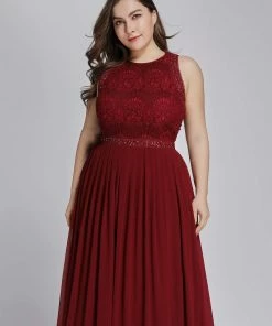 Ever-Pretty US Sleeveless Lace Bodice Empire Waist Long A Line Bridesmaid Dress 26 Ever-Pretty US Sleeveless Lace Bodice Empire Waist Long A Line Bridesmaid Dress