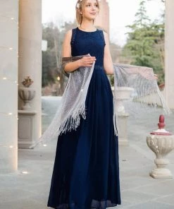 Ever-Pretty US Sleeveless Lace Bodice Empire Waist Long A Line Bridesmaid Dress 28 Ever-Pretty US Sleeveless Lace Bodice Empire Waist Long A Line Bridesmaid Dress