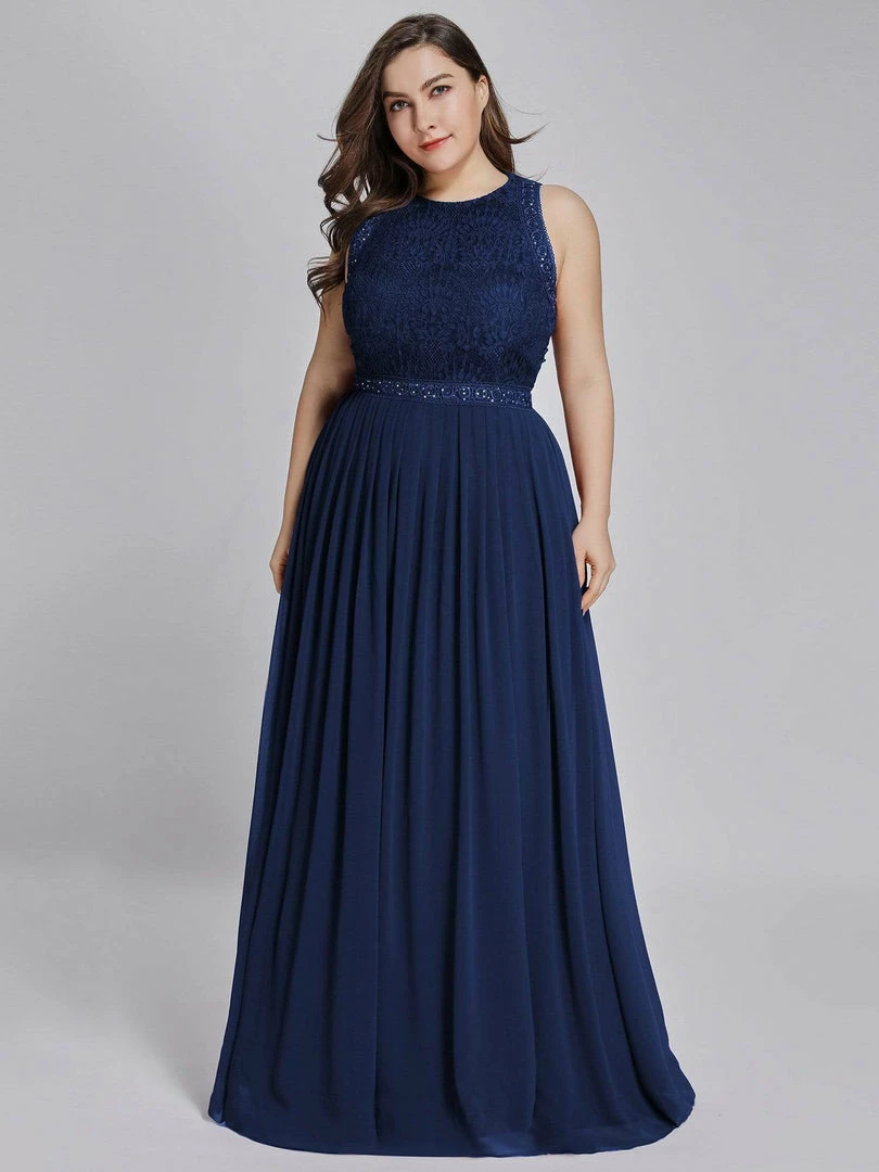 Ever-Pretty US Sleeveless Lace Bodice Empire Waist Long A Line Bridesmaid Dress 15 Ever-Pretty US Sleeveless Lace Bodice Empire Waist Long A Line Bridesmaid Dress