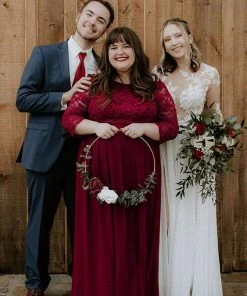 Ever-Pretty US Plus Size Long Lace Sleeve Formal Evening Gowns SHOP BY OCCASION