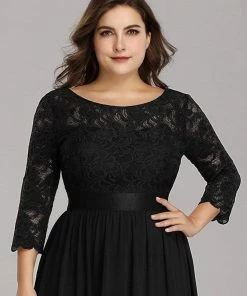 Ever-Pretty US Plus Size Long Lace Sleeve Formal Evening Gowns SHOP BY OCCASION