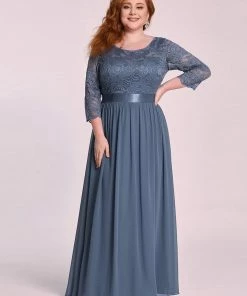 Ever-Pretty US Plus Size Long Lace Sleeve Formal Evening Gowns SHOP BY OCCASION