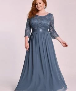 Ever-Pretty US Plus Size Long Lace Sleeve Formal Evening Gowns SHOP BY OCCASION