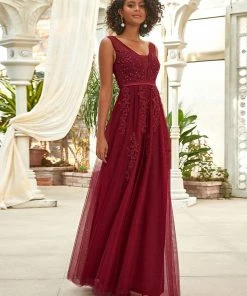Ever-Pretty US Maxi Long Elegant Ethereal Tulle Evening Dress SHOP BY OCCASION