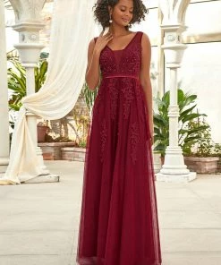 Ever-Pretty US Maxi Long Elegant Ethereal Tulle Evening Dress SHOP BY OCCASION