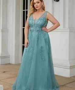 Ever-Pretty US Maxi Long Elegant Ethereal Tulle Evening Dress SHOP BY OCCASION