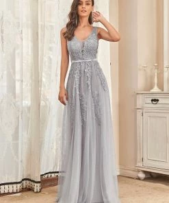 Ever-Pretty US Maxi Long Elegant Ethereal Tulle Evening Dress SHOP BY OCCASION