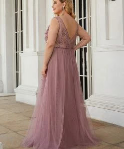 Ever-Pretty US Maxi Long Elegant Ethereal Tulle Evening Dress SHOP BY OCCASION