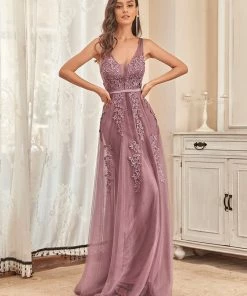 Ever-Pretty US Maxi Long Elegant Ethereal Tulle Evening Dress SHOP BY OCCASION