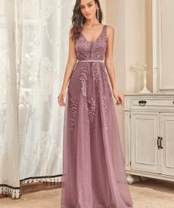 Ever-Pretty US Maxi Long Elegant Ethereal Tulle Evening Dress SHOP BY OCCASION