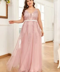 Ever-Pretty US Custom Size Maxi Long Elegant Ethereal Tulle Evening Dress White Dresses