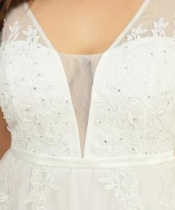 Ever-Pretty US Maxi Long Elegant Ethereal Tulle Wedding Dress