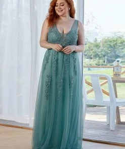 Ever-Pretty US Maxi Long Elegant Ethereal Tulle Prom Dress SHOP BY OCCASION