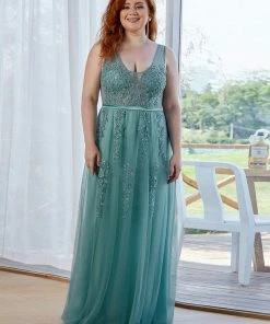 Ever-Pretty US Maxi Long Elegant Ethereal Tulle Prom Dress SHOP BY OCCASION