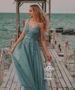 Ever-Pretty US Maxi Long Elegant Ethereal Tulle Prom Dress SHOP BY OCCASION