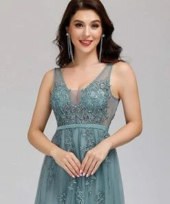 Ever-Pretty US Maxi Long Elegant Ethereal Tulle Prom Dress SHOP BY OCCASION