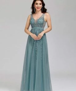 Ever-Pretty US Maxi Long Elegant Ethereal Tulle Prom Dress SHOP BY OCCASION