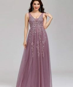 Ever-Pretty US Maxi Long Elegant Ethereal Tulle Prom Dress SHOP BY OCCASION