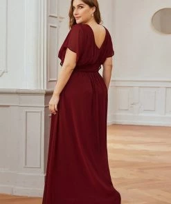 Ever-Pretty US Plus Size Empire Waist Chiffon Formal Maxi Evening Dress SHOP BY OCCASION