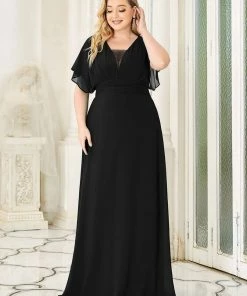 Ever-Pretty US Women's A-Line Empire Waist Floor-Length Chiffon Evening Dress SHOP BY OCCASION