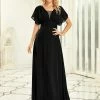 Ever-Pretty US Women's A-Line Empire Waist Floor-Length Chiffon Evening Dress SHOP BY OCCASION