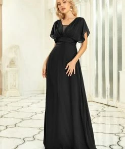 Ever-Pretty US Women's A-Line Empire Waist Floor-Length Chiffon Evening Dress SHOP BY OCCASION