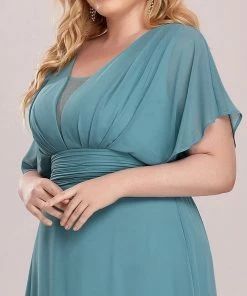 Ever-Pretty US SHOP BY OCCASION Women's A-Line Empire Waist Maxi Chiffon Evening Dress