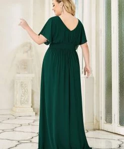 Ever-Pretty US Plus Size Empire Waist Chiffon Formal Maxi Evening Dress SHOP BY OCCASION