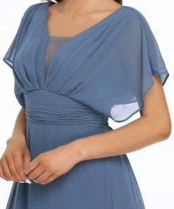 Ever-Pretty US SHOP BY OCCASION Women's A-Line Empire Waist Maxi Chiffon Evening Dress