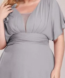 Ever-Pretty US Plus Size Empire Waist Chiffon Formal Maxi Evening Dress SHOP BY OCCASION