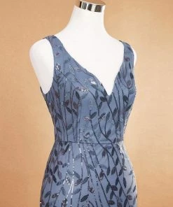 Ever-Pretty US Plus Size Maxi Sequin Formal Dresses & Gowns