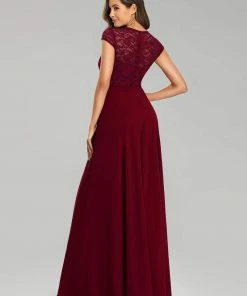 Ever-Pretty US Sweetheart Floral Lace Cap Sleeve Wedding Guest Dress SHOP BY OCCASION