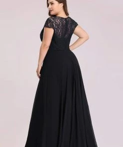 Ever-Pretty US Sweetheart Floral Lace Cap Sleeve Wedding Guest Dress SHOP BY OCCASION