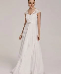 Ever-Pretty US Sweetheart Floral Lace Cap Sleeve Wedding Guest Dress SHOP BY OCCASION