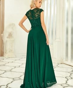 Ever-Pretty US Sweetheart Floral Lace Cap Sleeve Wedding Guest Dress SHOP BY OCCASION