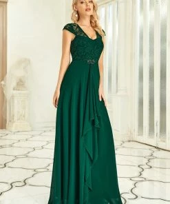 Ever-Pretty US Sweetheart Floral Lace Cap Sleeve Wedding Guest Dress SHOP BY OCCASION