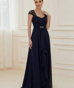 Ever-Pretty US Sweetheart Floral Lace Cap Sleeve Wedding Guest Dress SHOP BY OCCASION