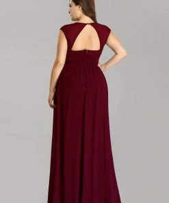 Ever-Pretty US Sleeveless Grecian Style Bridesmaid Dress For Women Evening Dresses & Gowns