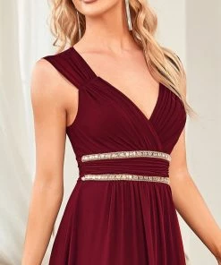 Ever-Pretty US Sleeveless Grecian Style Bridesmaid Dress For Women Evening Dresses & Gowns