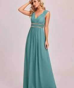 Ever-Pretty US Sleeveless Grecian Style Bridesmaid Dress For Women Evening Dresses & Gowns