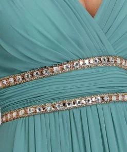 Ever-Pretty US Sleeveless Grecian Style Bridesmaid Dress For Women Evening Dresses & Gowns